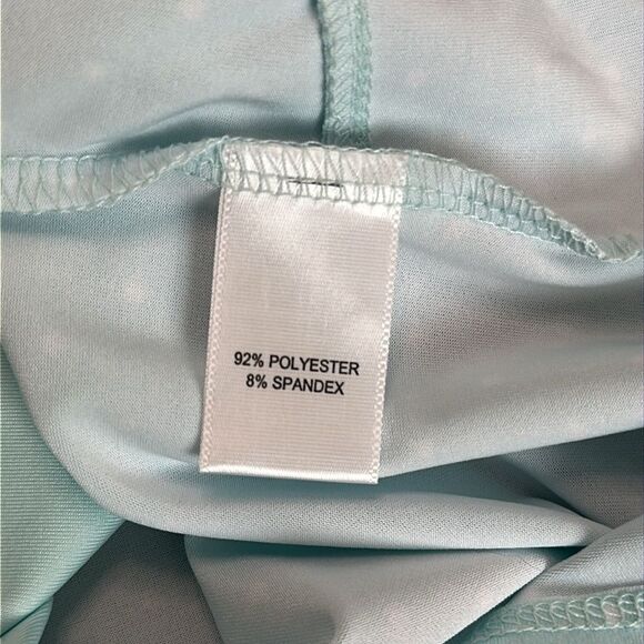 Sport Haley 17” High Rise Pleated Blue Dot Golf Skirt Size Medium - Picture 11 of 11